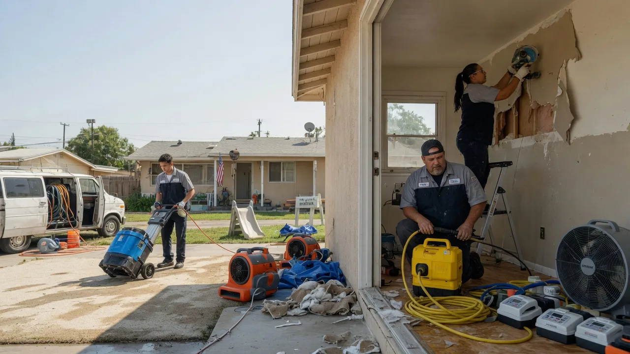 Water Damage Restoration in Chambersburg, IL near me